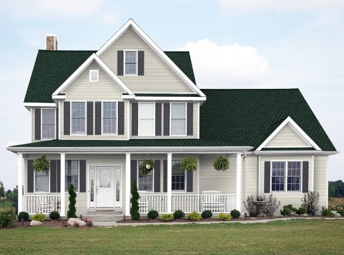 Residential Home with GAF Shingles