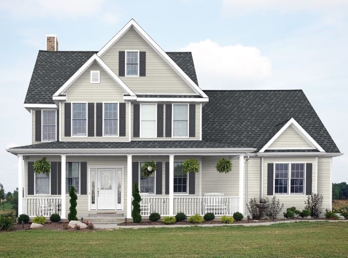 Residential Home with GAF Shingles